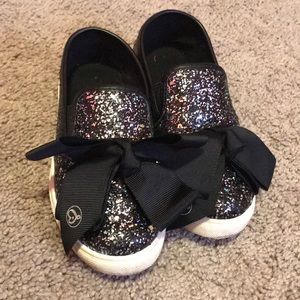 Jojo Siwa Black sparkle shoes